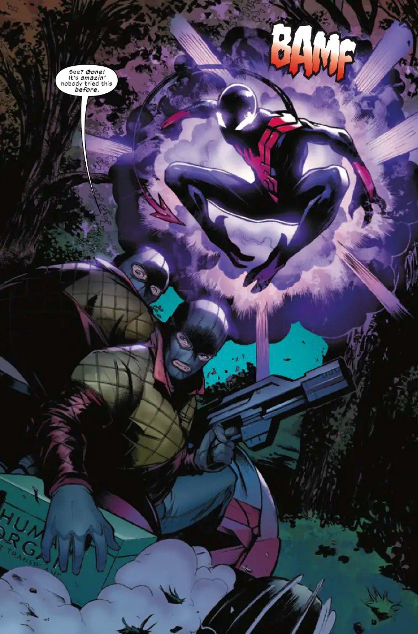 uncanny spider-man 1 preview art x-men nightcrawler page 2