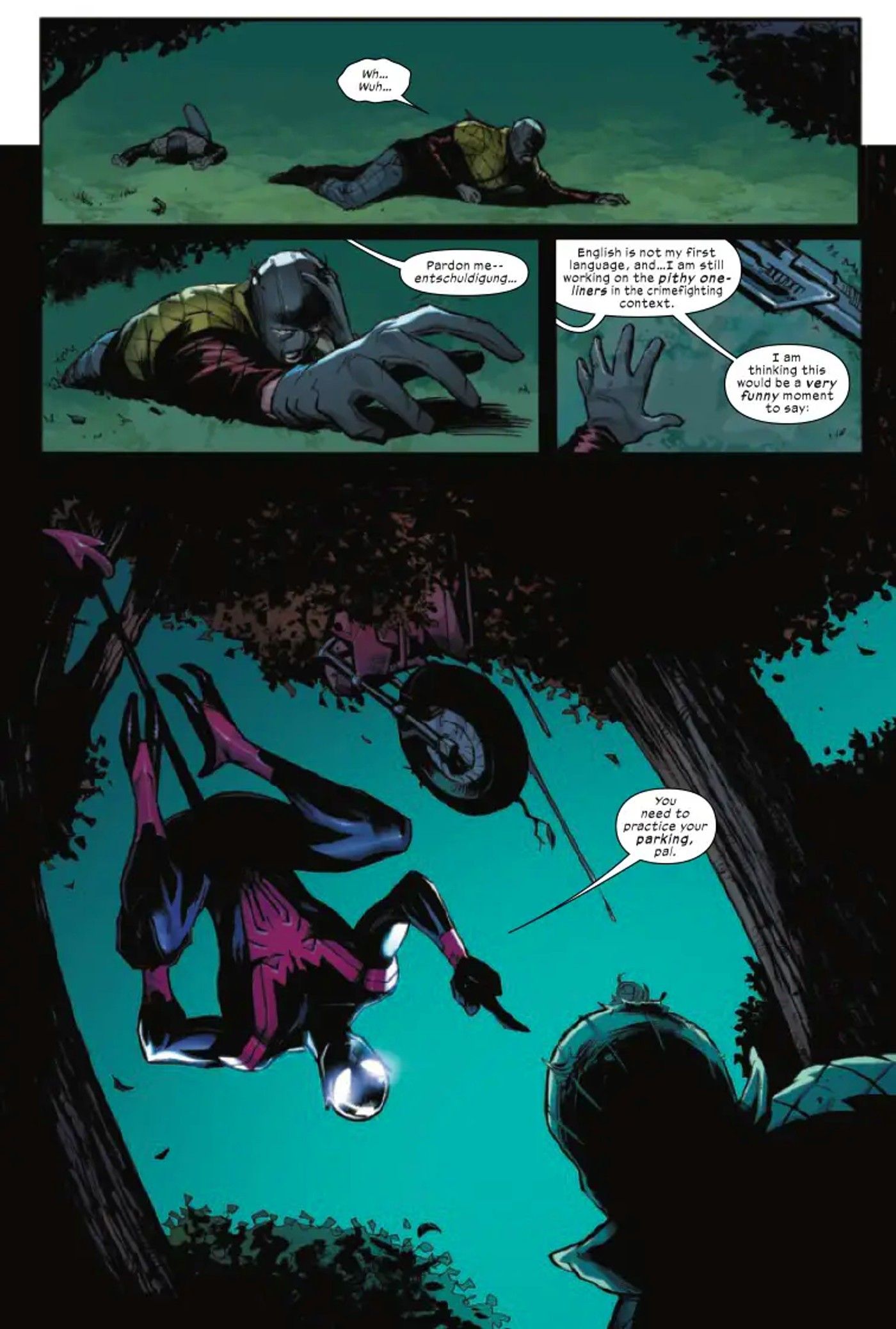 uncanny spider-man 1 preview art x-men nightcrawler page 4