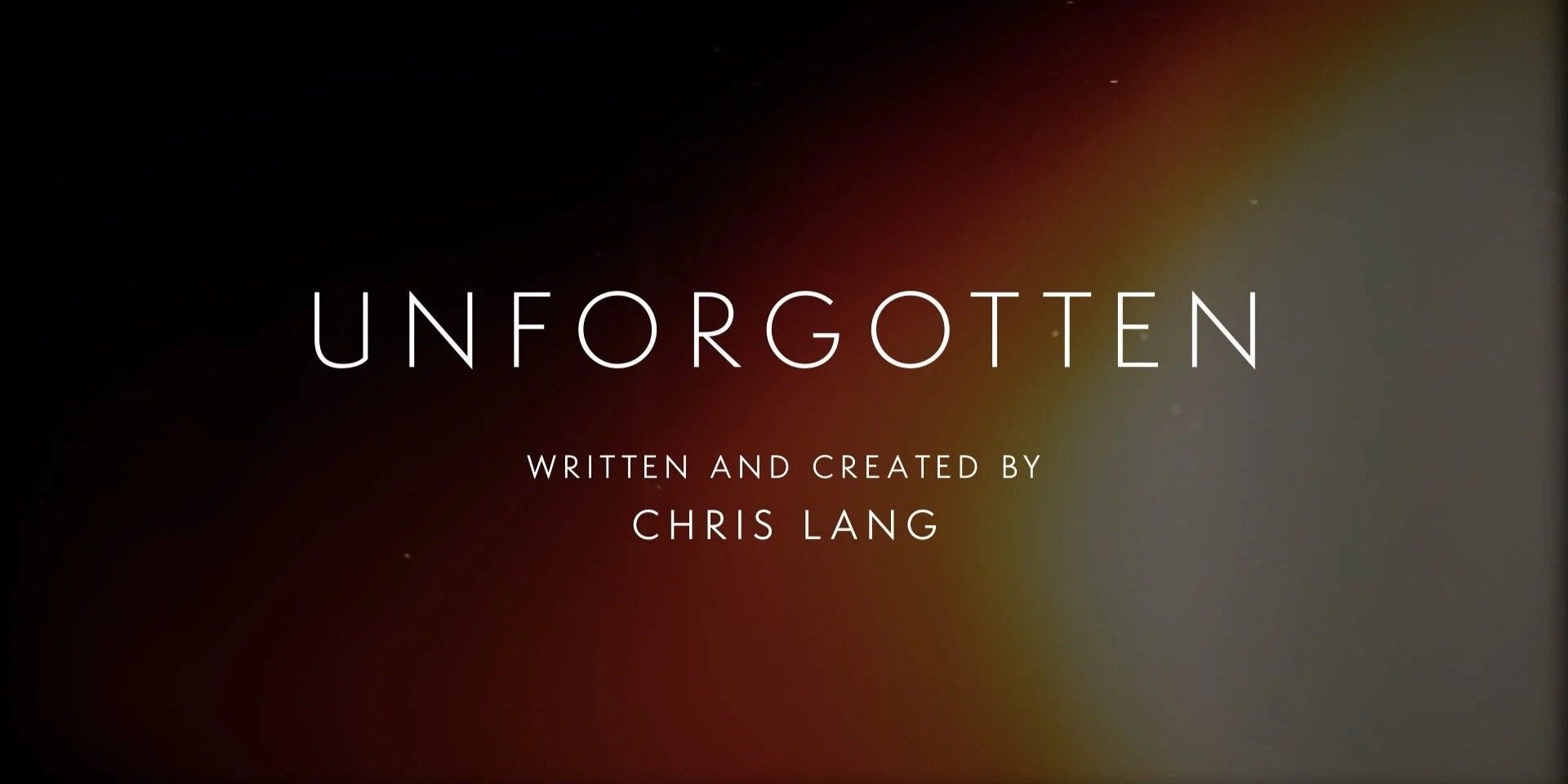 Unforgotten Title Card