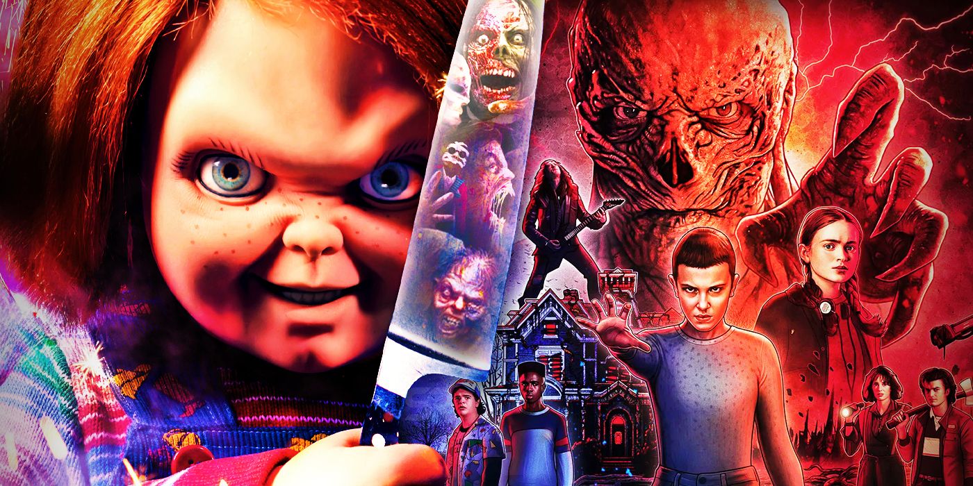 Universal Studios Orlando Halloween Horror Nights Chucky, Universal Monsters, Stranger Things Banner