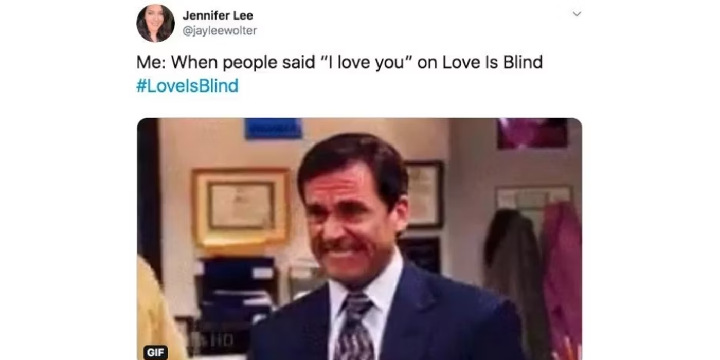 love is blind meme