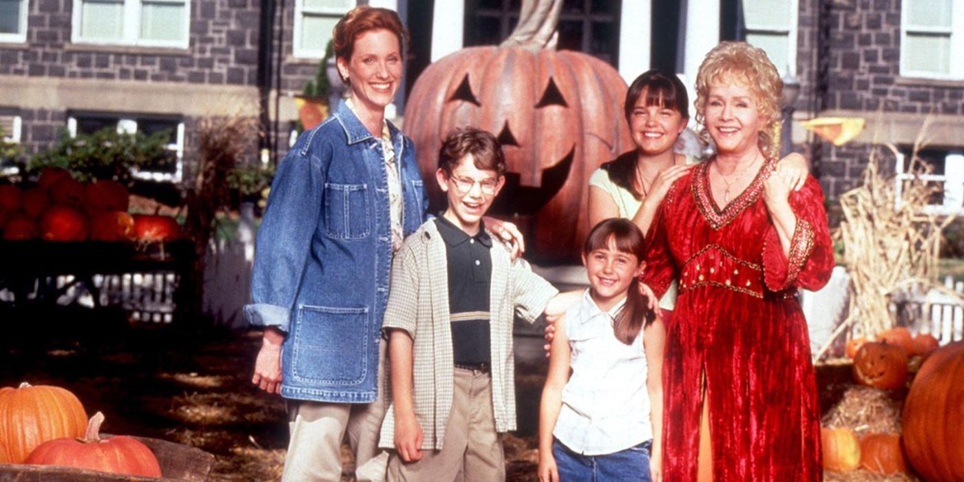 The Cromwell family in Halloweentown