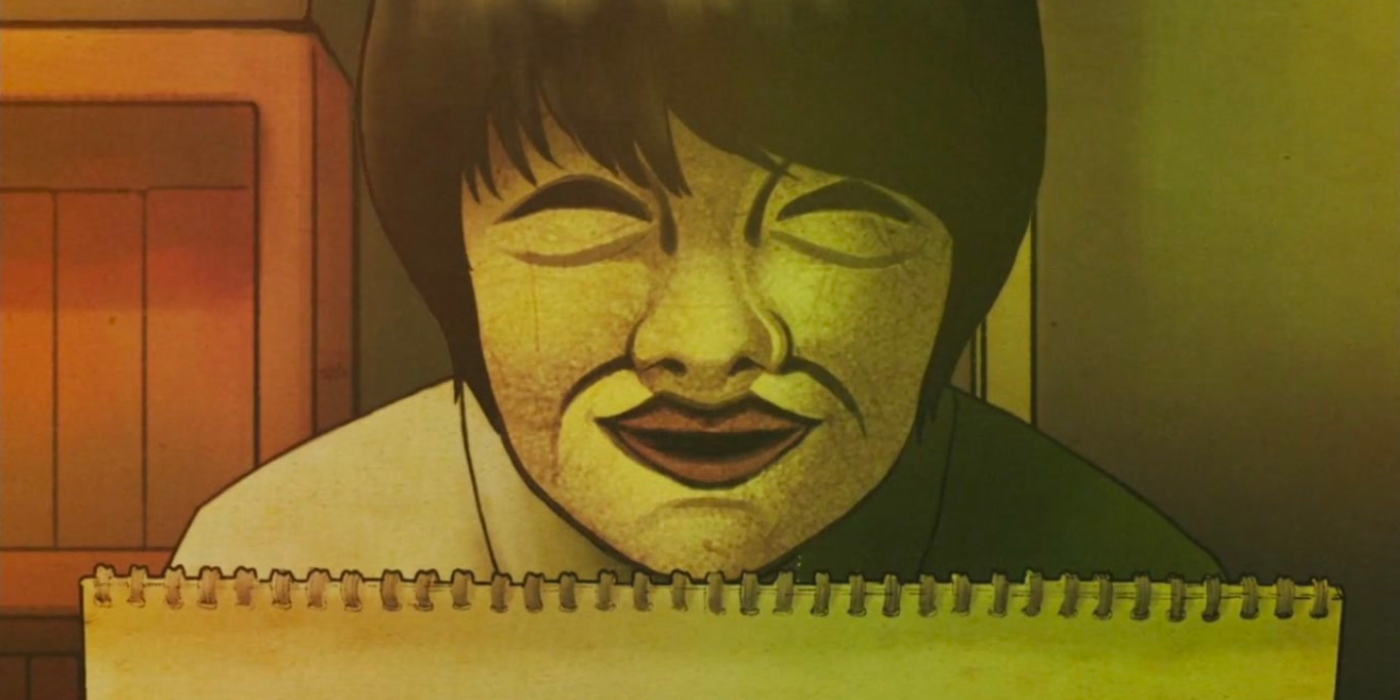 A screenshot from Yamishibai