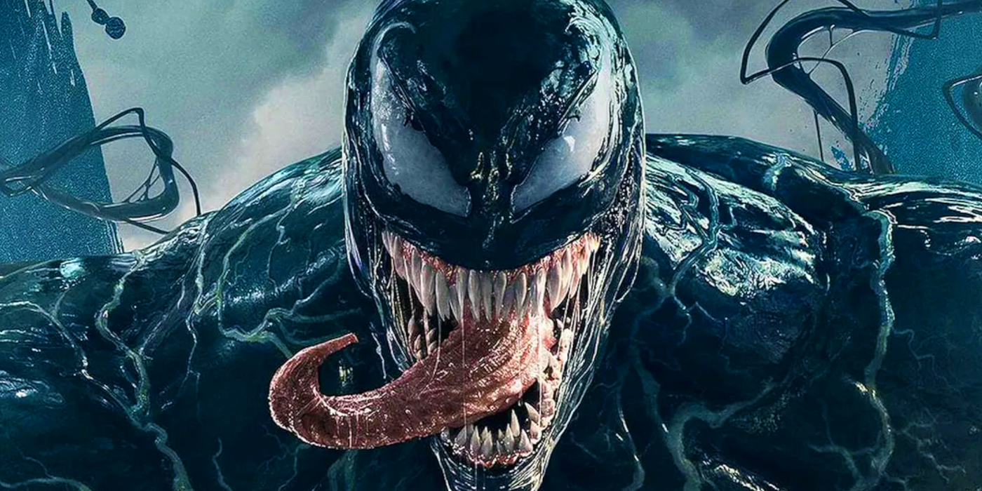 Venom snarling in Sony's Spider-Man Universe