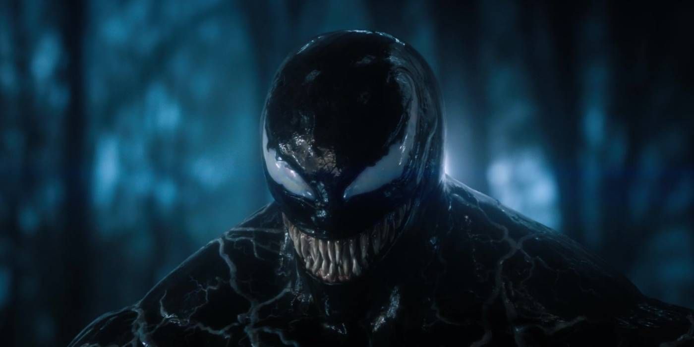 Venom smiling scarily