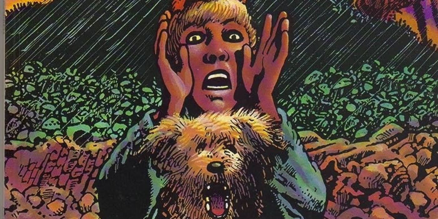 Vic and Blood história em quadrinhos de terror adaptação de harlan ellis