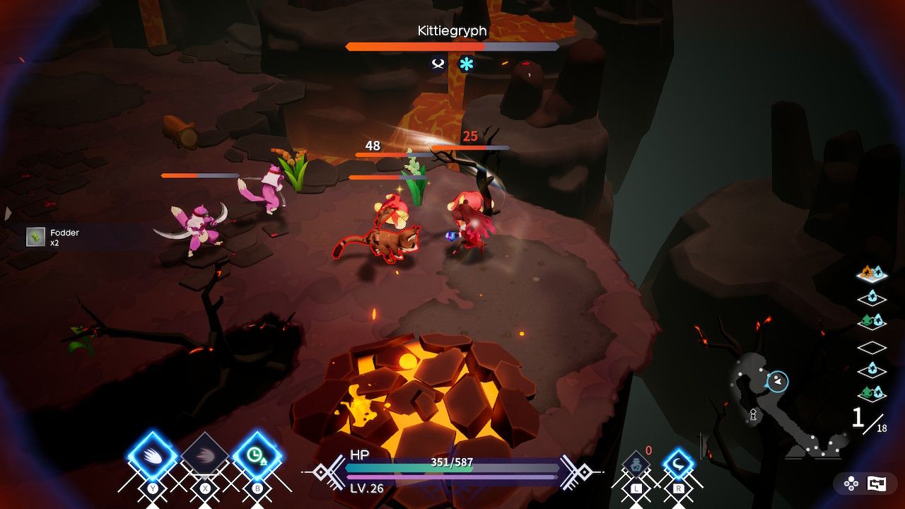 Warrior in Silent Hope in the level after the volcano