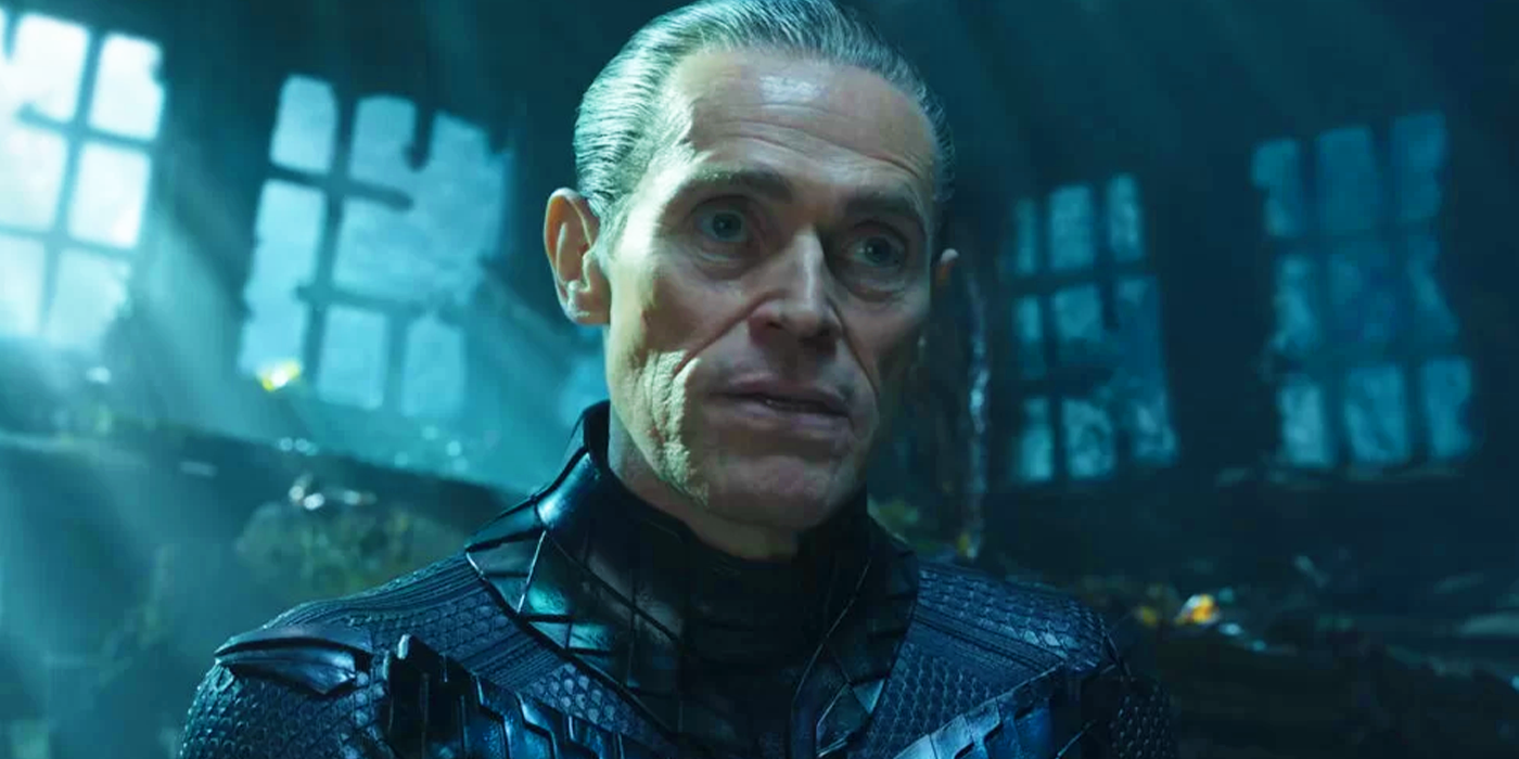 Willem Dafoe as Vulko in 2018's Aquaman