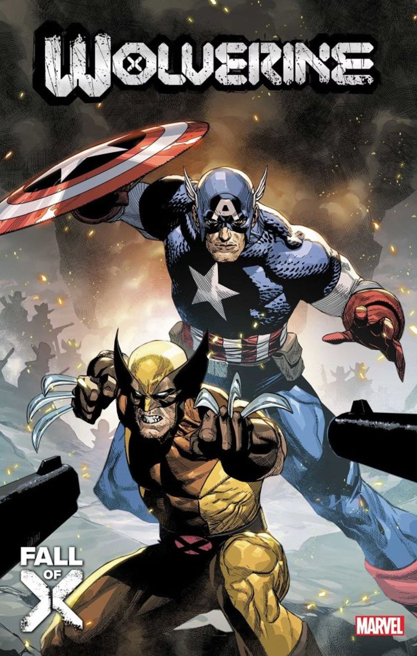 Wolverine Captain America Last Mutant Standing