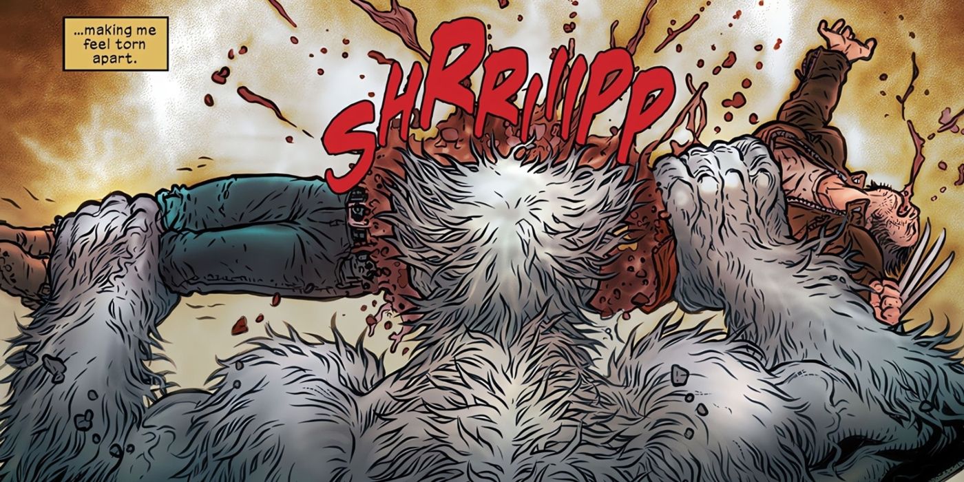Wolverine vs Wendigo.