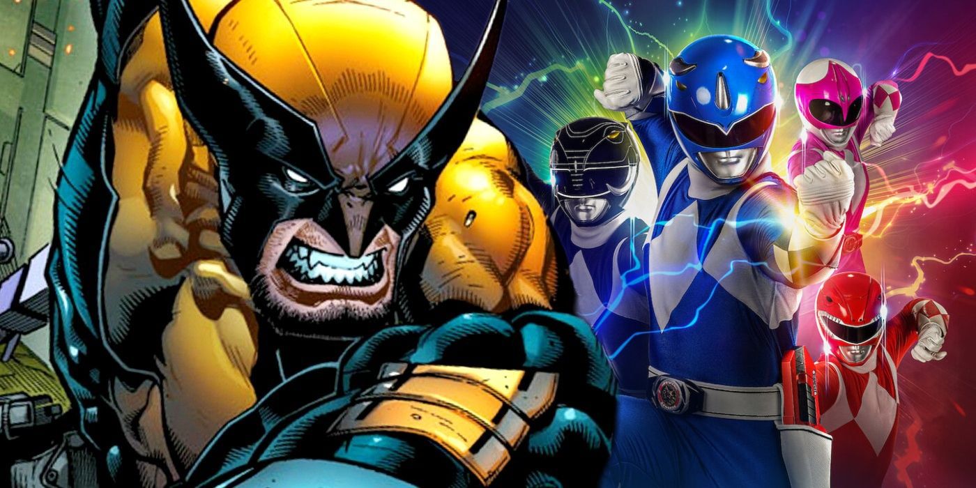 Wolverine and the Power Rangers.