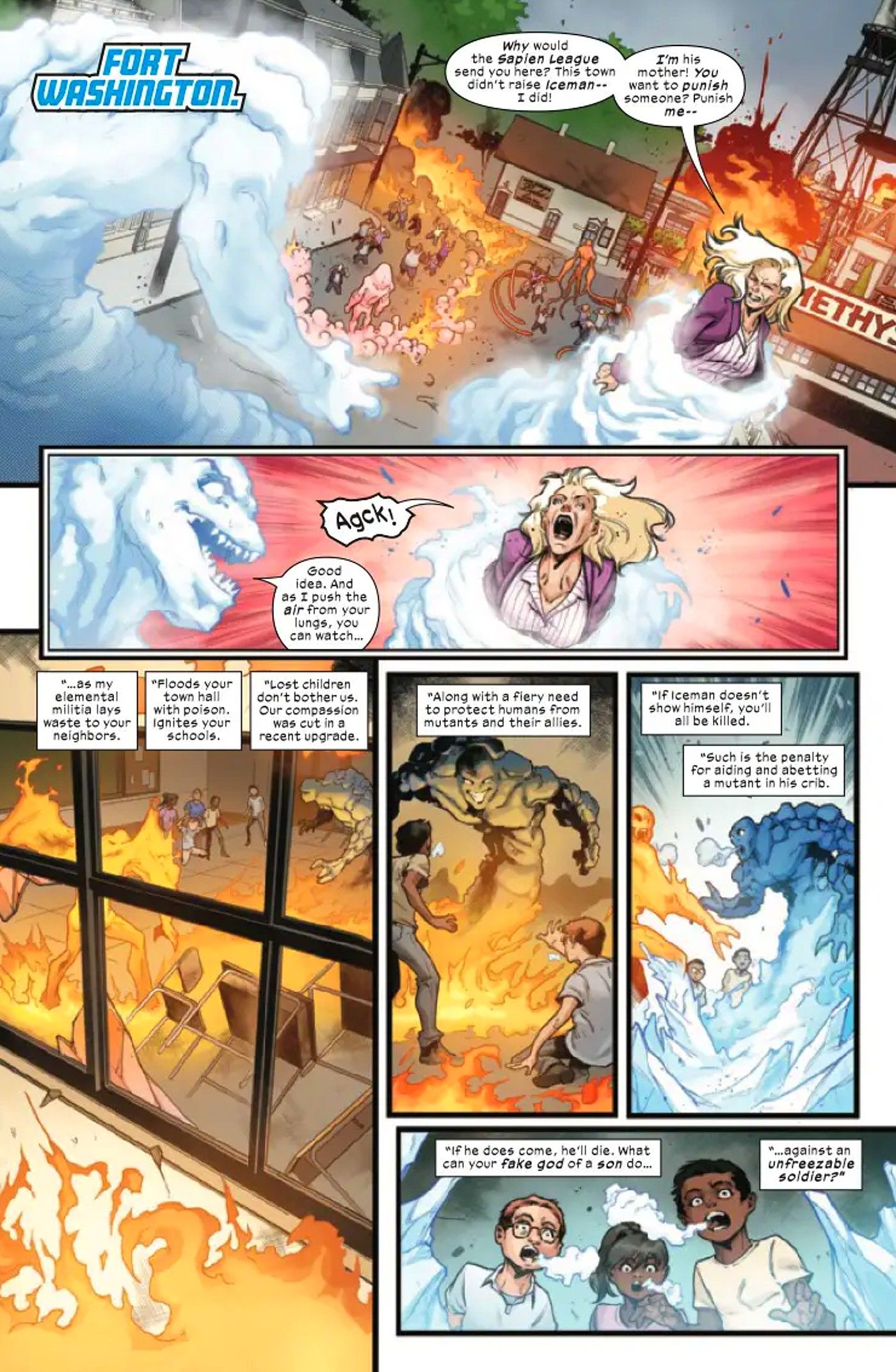 x-men astonishing iceman 2 preview page 1