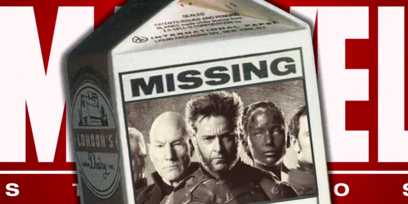 X-Men Missing Milk Carton