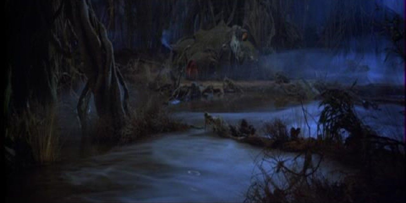 Yoda's Hut on Dagobah in Return of the Jedi