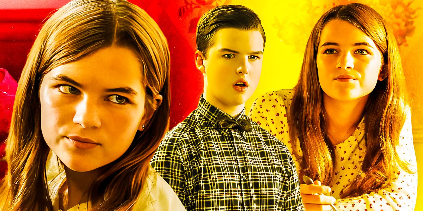 Young Missy and Sheldon in Young Sheldon