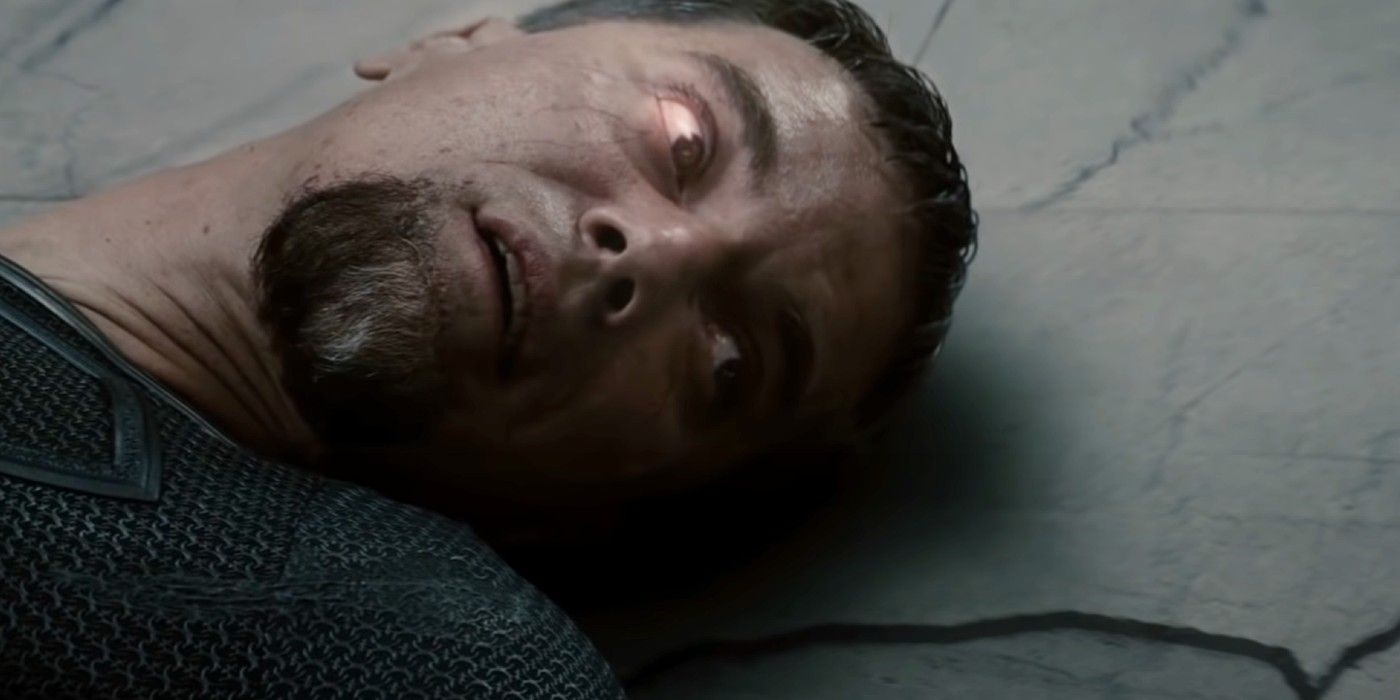 Zod after being killed by Superman in Man of Steel
