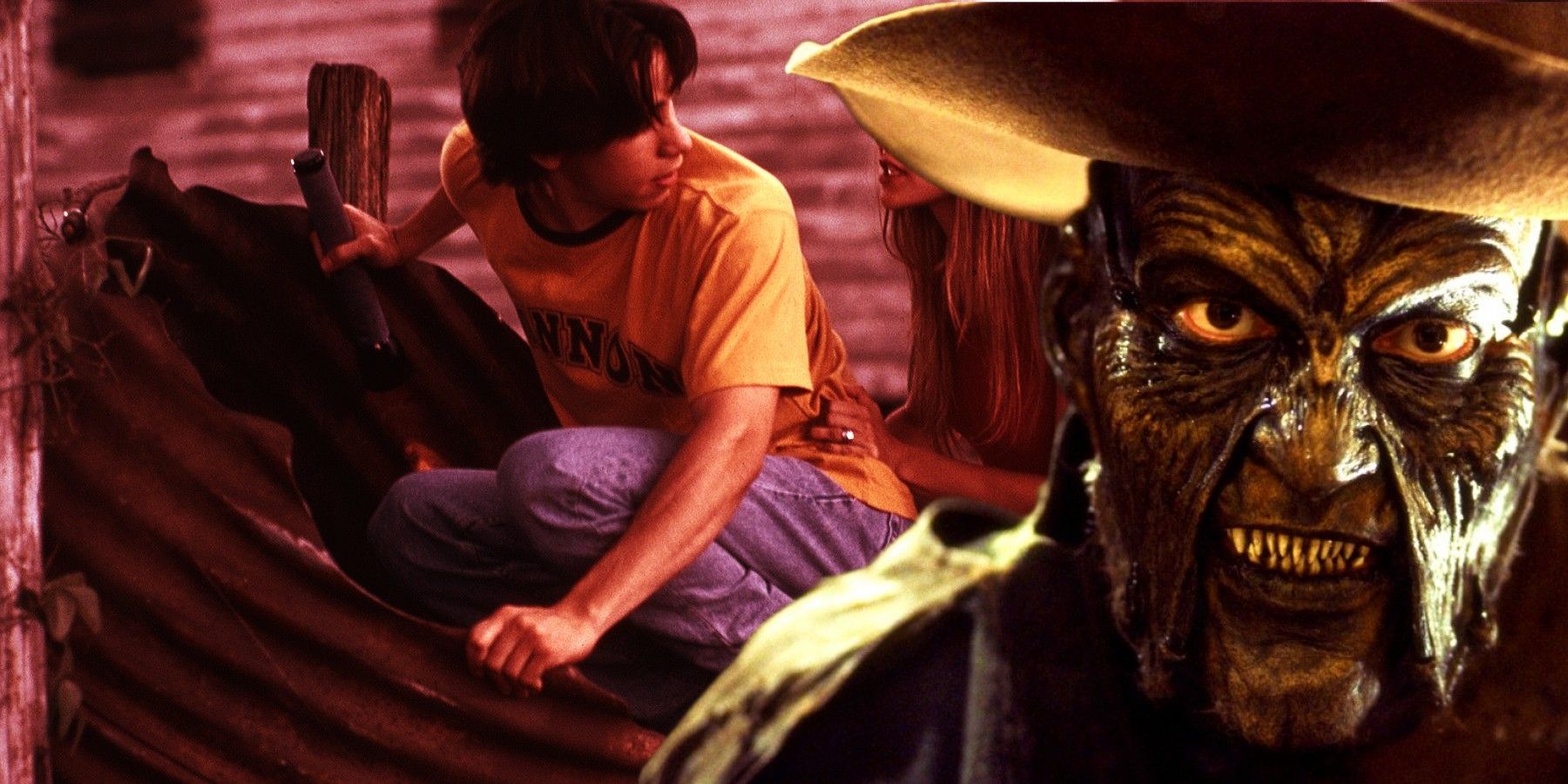 Custom image of Justin Long and the Creeper in Jeepers Creepers
