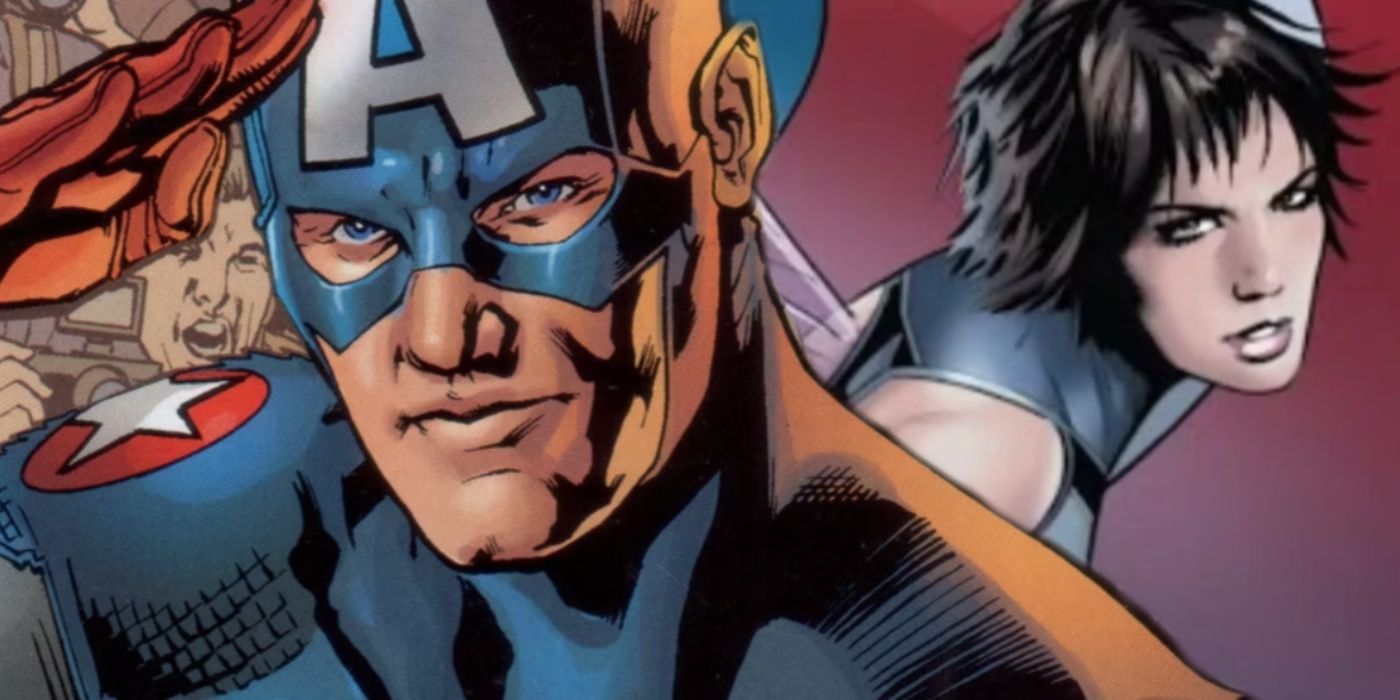 Captain America and Wasp romance.