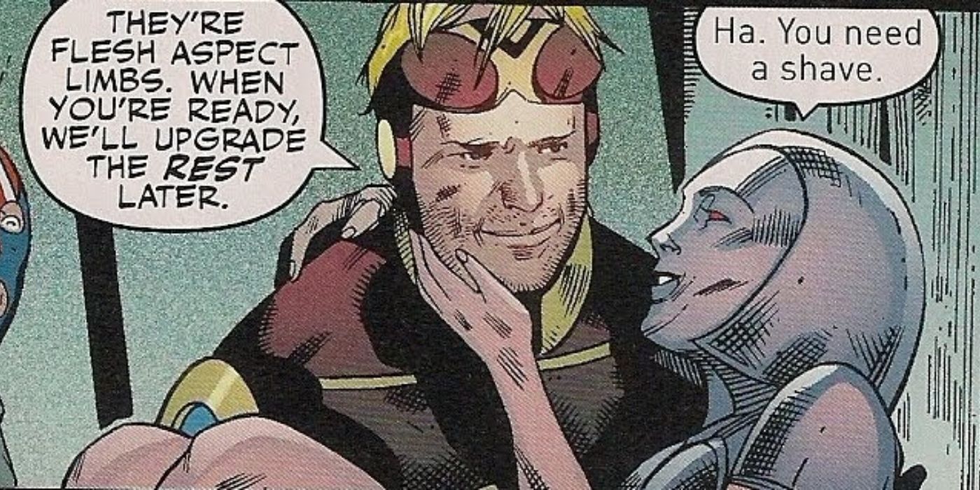 Hank Pym and Jocasta romance.