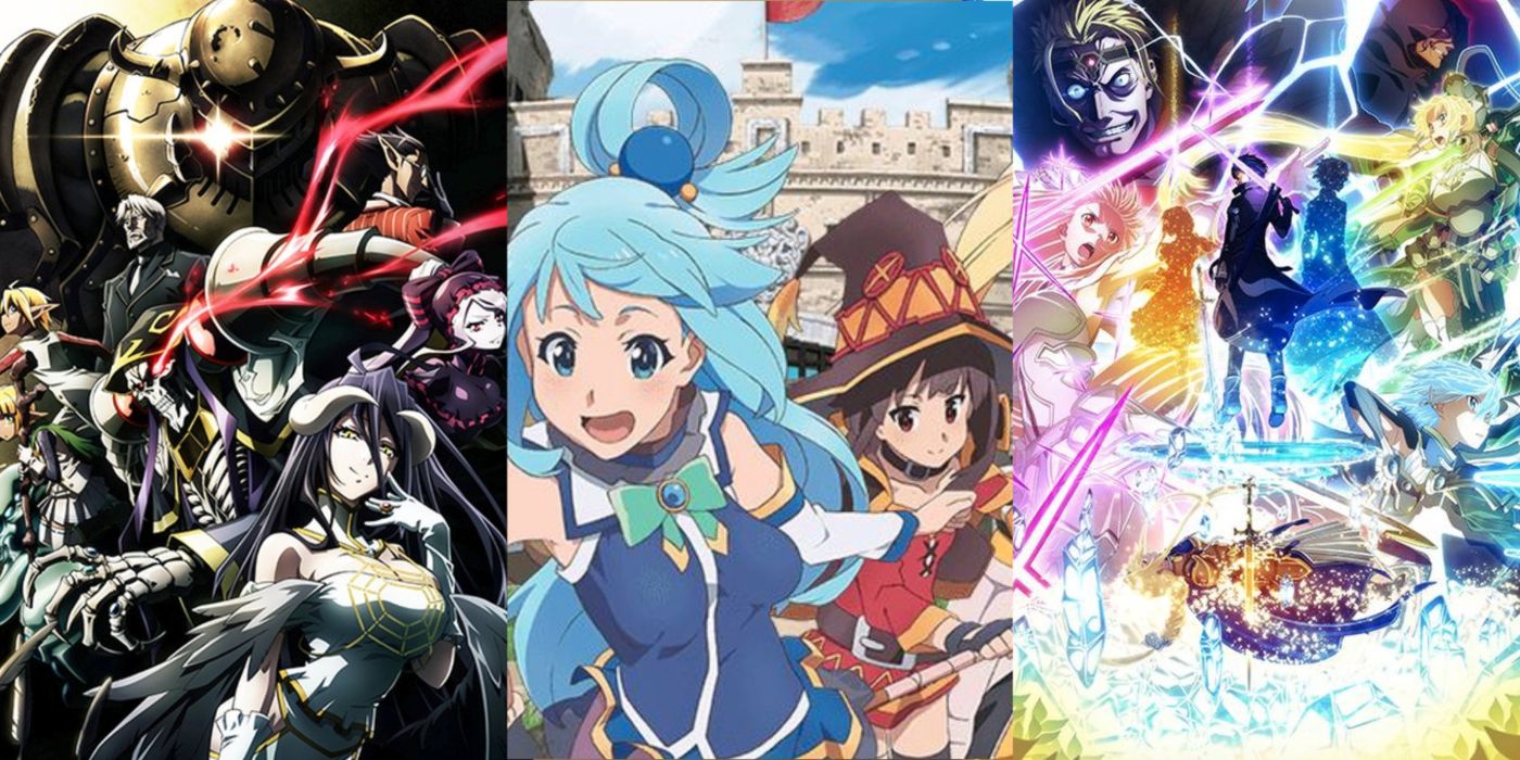 TOP 5 - Animes Isekai NOVOS ou RECENTES para assistir em 2023