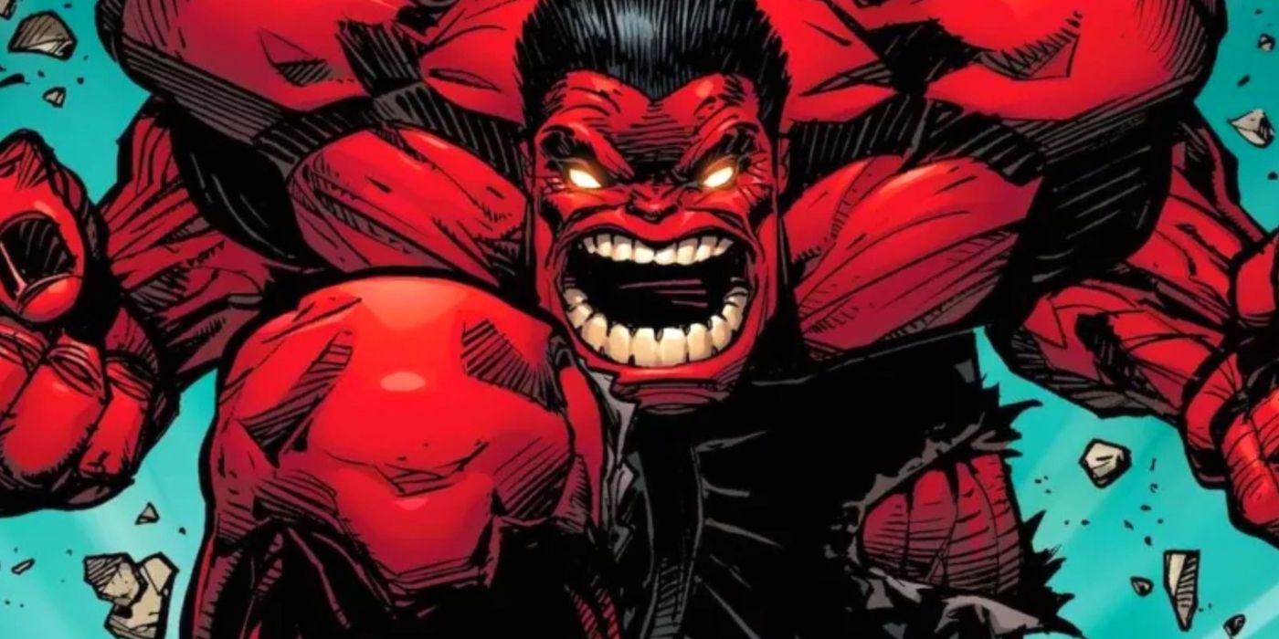 Marvel Comics' Red Hulk.
