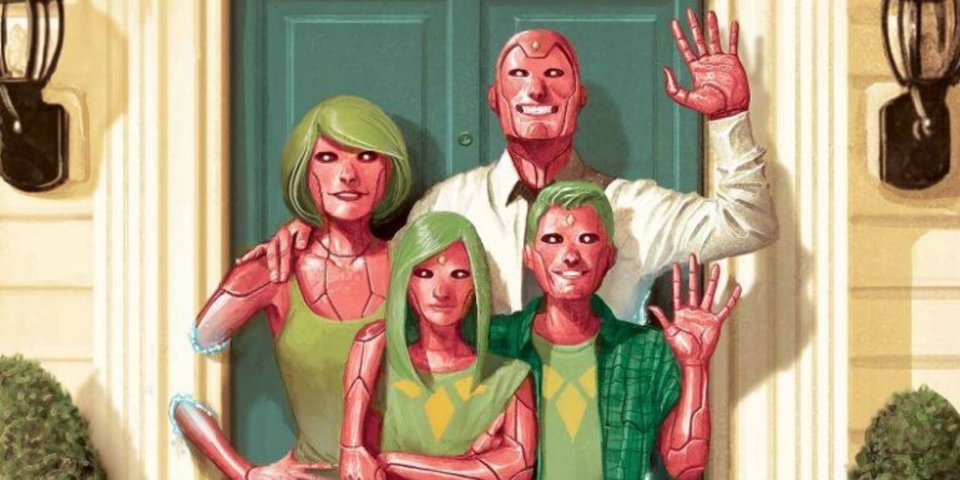 Avengers' Vision from The Visions storyline.