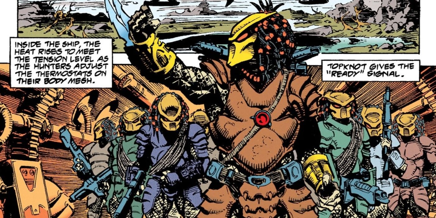 Top-Knot from Predator canon.