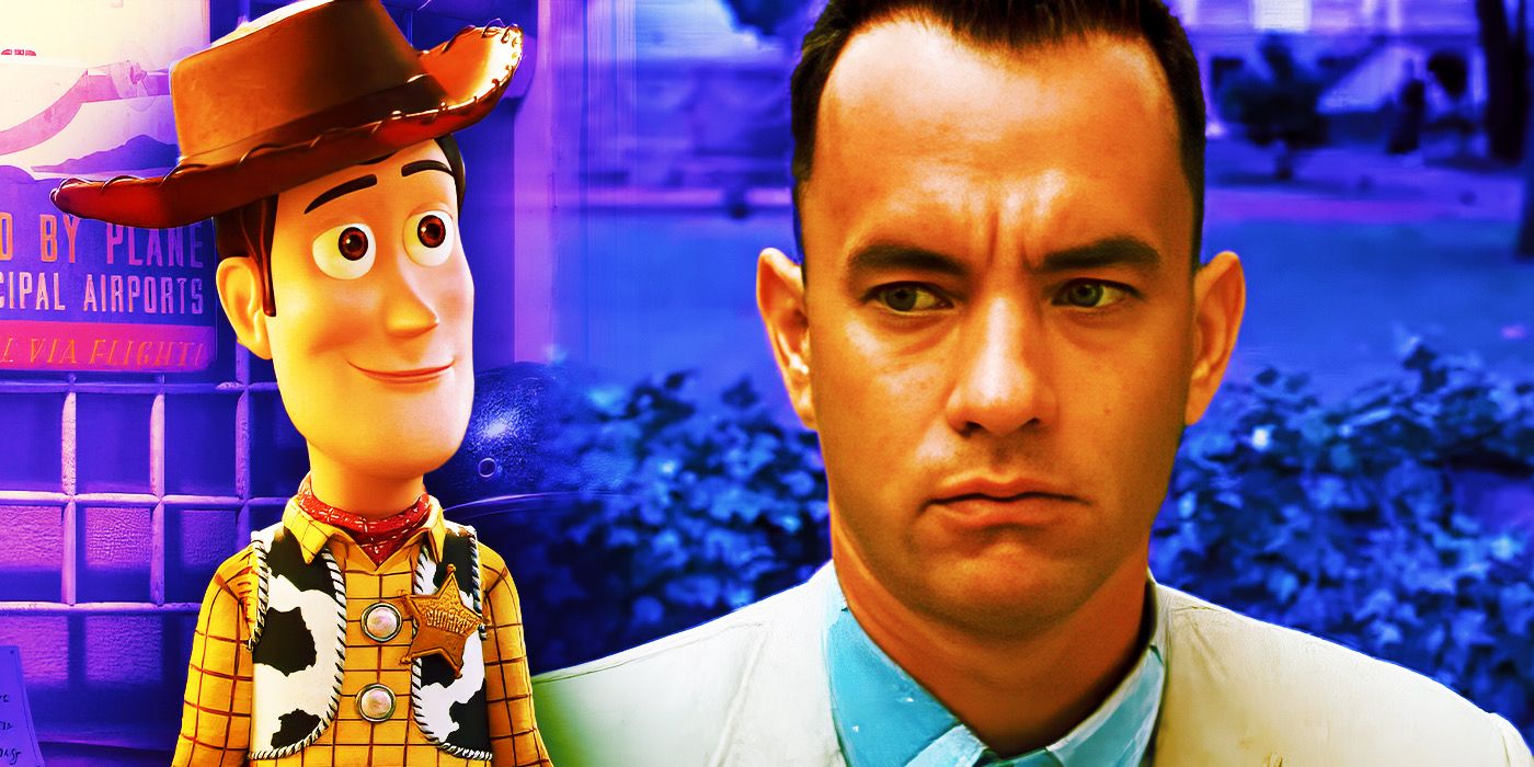 Woody and Forrest Gump Tom Hanks roles