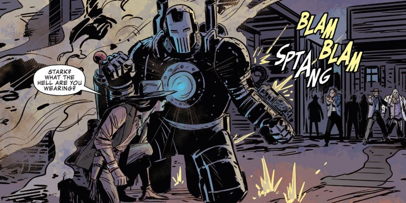 Iron Man's 1872 armor.