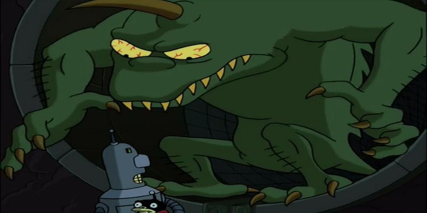 El Chupanibre, Bender and Nibbler in Futurama