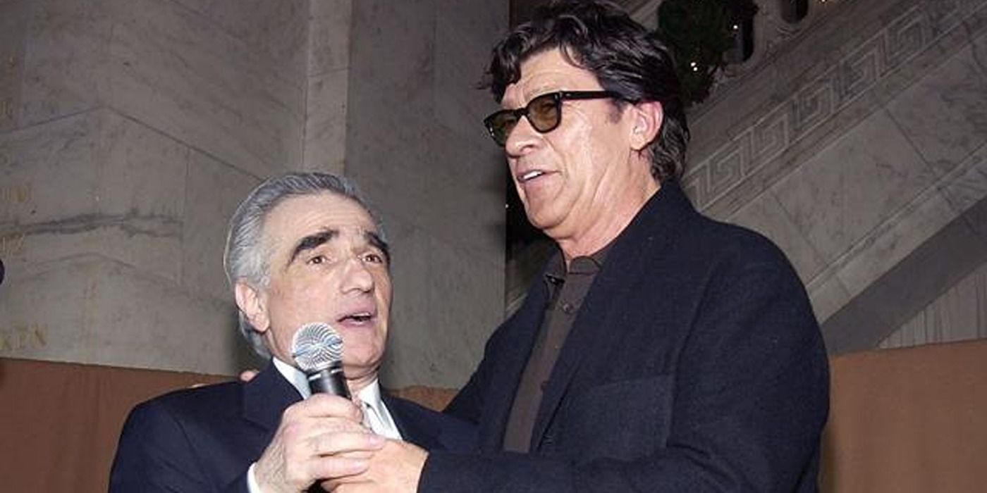 Martin Scorsese and Robbie Robertson