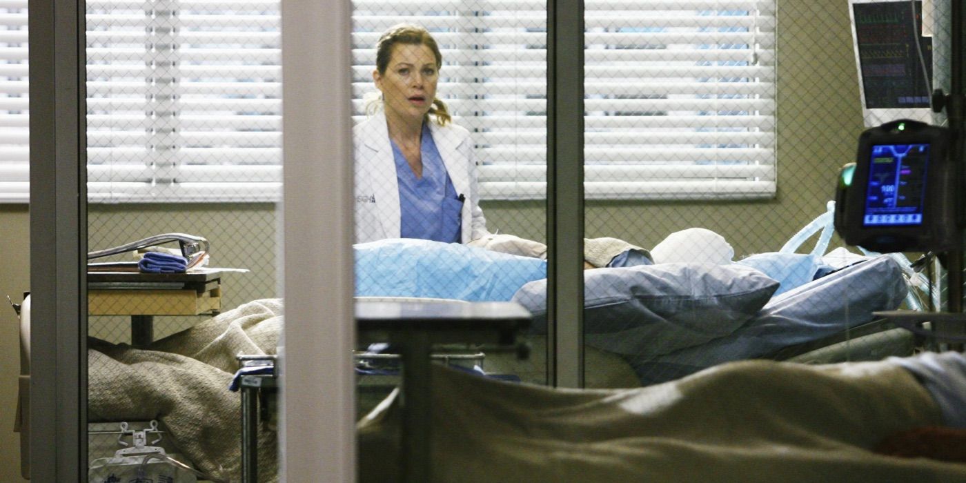 Meredith treats George in Grey&rsquo;s Anatomy