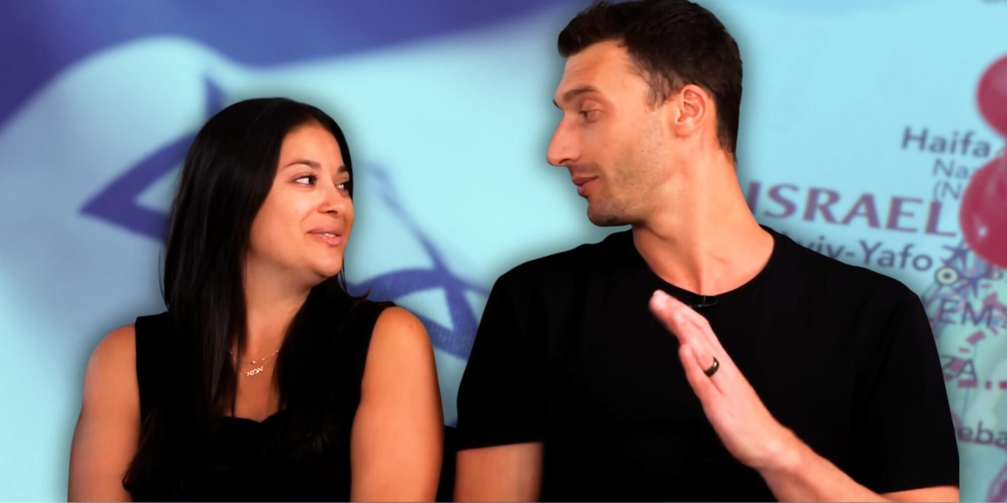 90 Day Fiancé - Loren and Alexei discuss move to Israel.