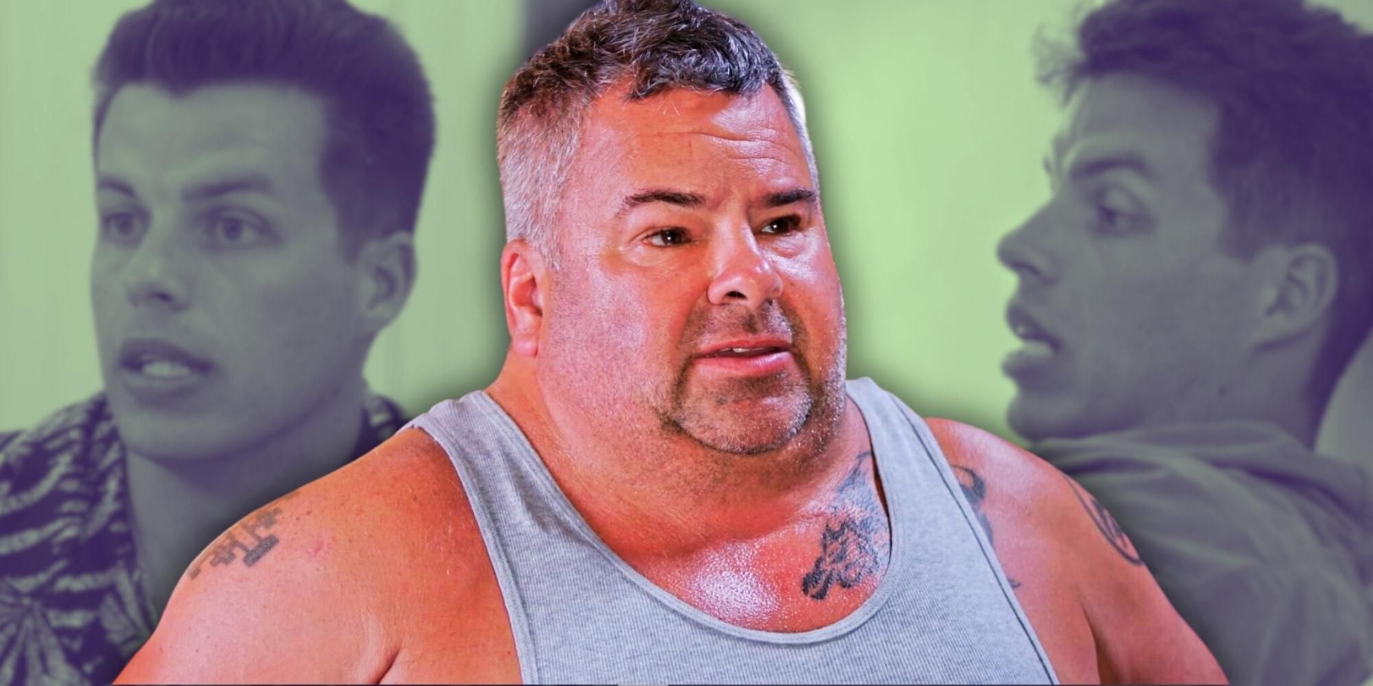 Montage of 90 Day Fiance&rsquo;s Big Ed Brown and Jovi Dufren