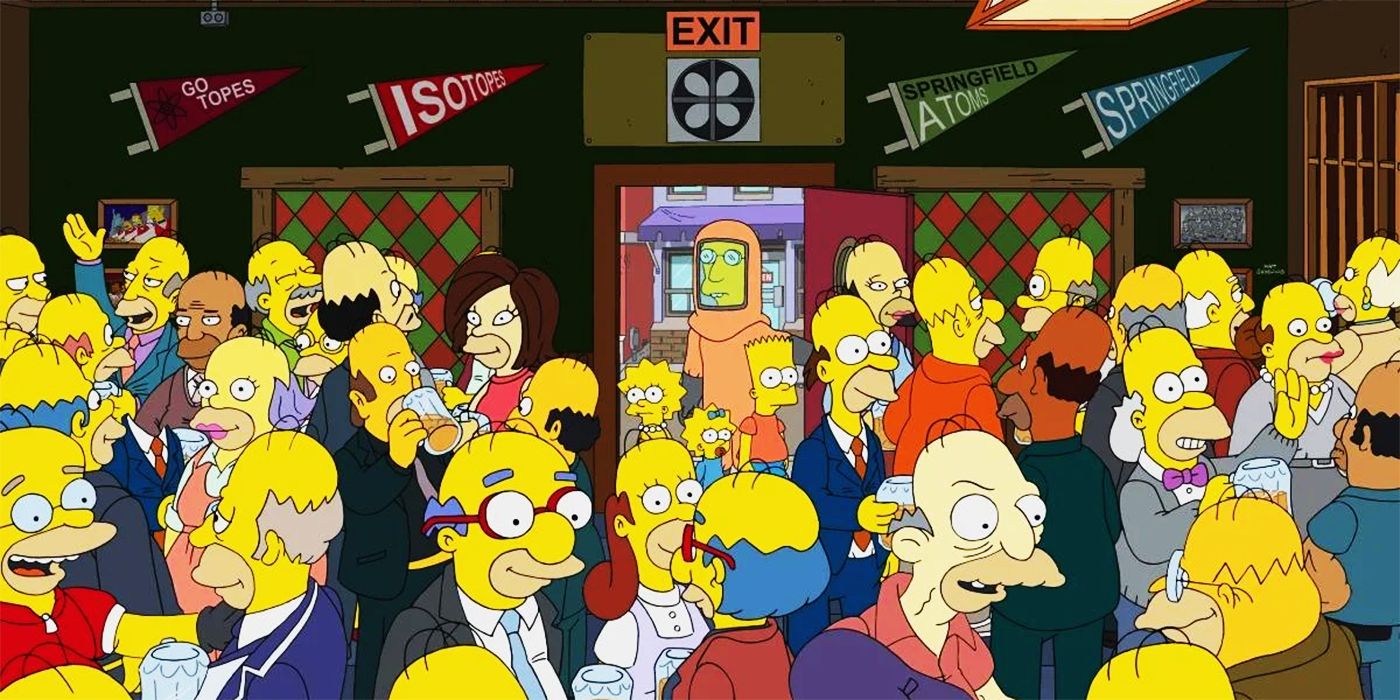 A still from The Simpsons Treehouse of Horror