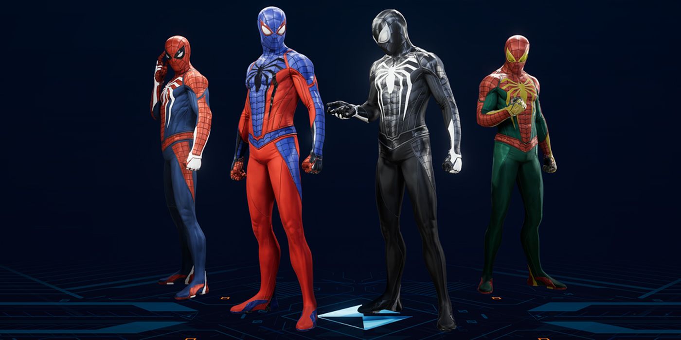 Spider-Man 2: PlayStation Reveals 6 New Suits for Peter Parker