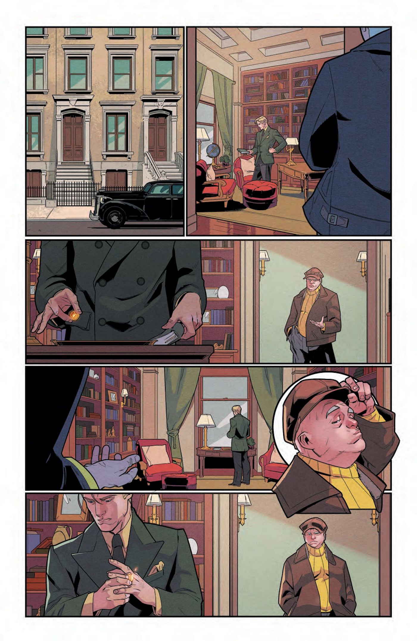 Alan Scott 1 Preview Page with Doiby Dickles