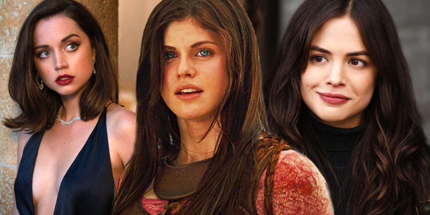 Custom image of Ana de Armas, Alexandra Daddario, and Conor Leslie.