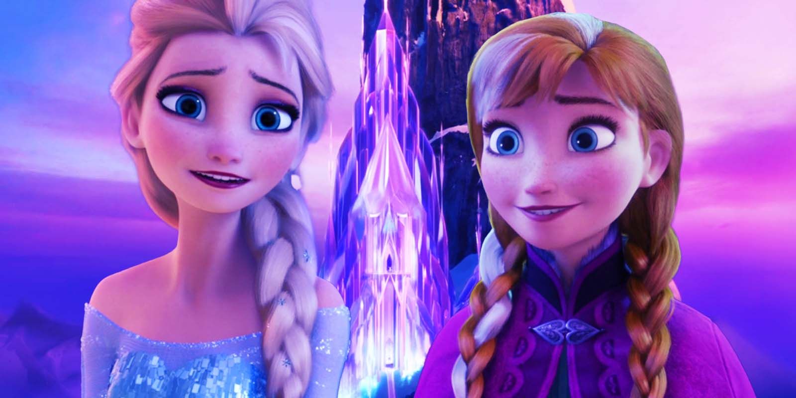 Anna and Elsa in 2013's Frozen