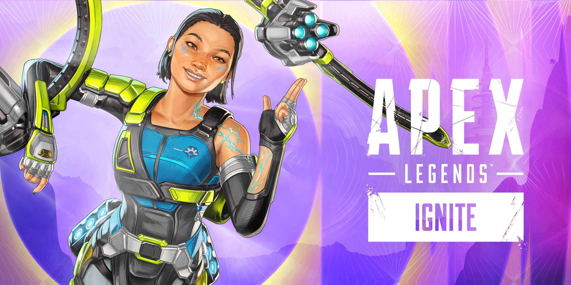 Apex Legends Ignite Season 19 Preview conduit key art with game title