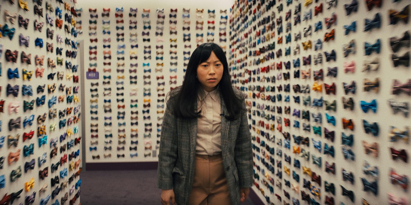 Awkwafina as Anne in Quiz Lady