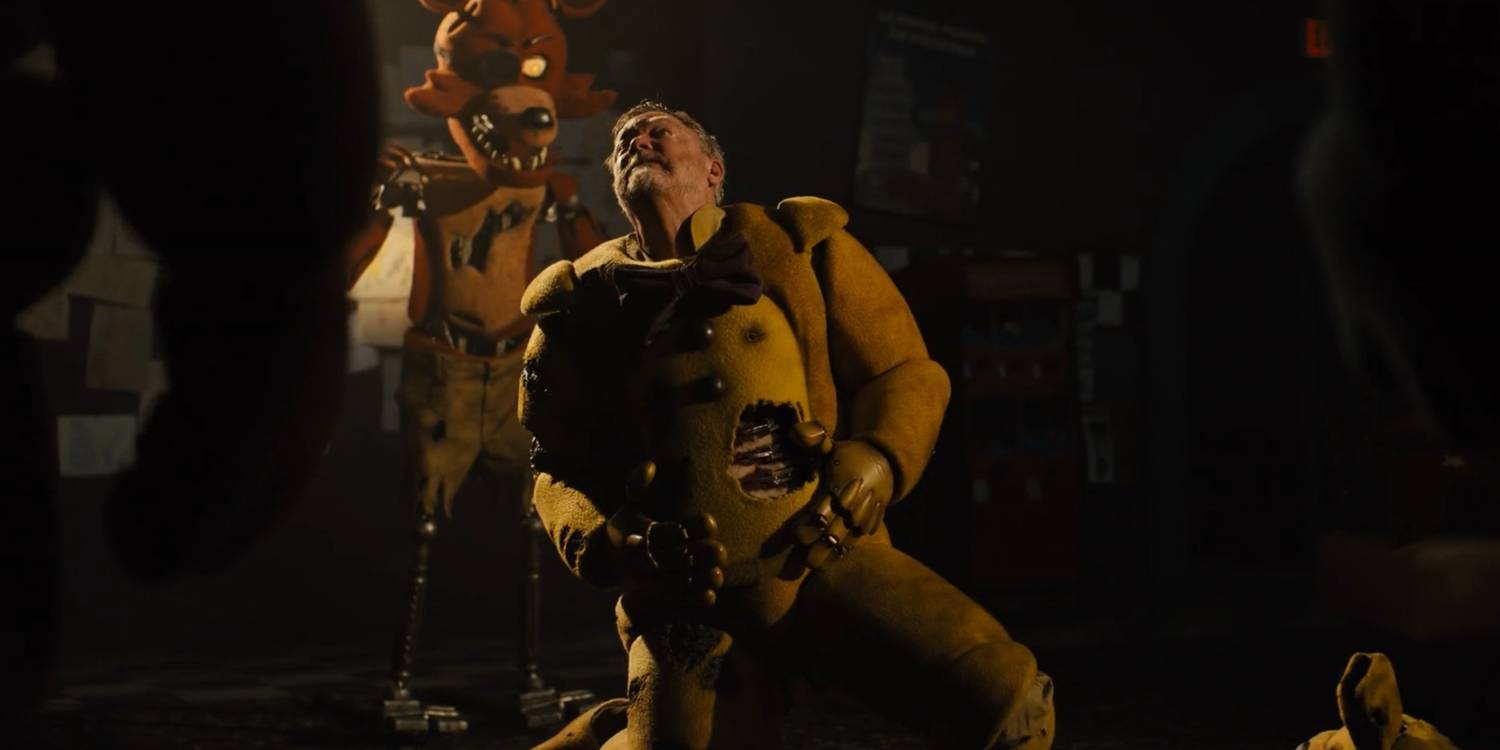 Springlock Failure Scene FNAF: 15 referências e easter eggs no filme Five Nights at Freedy's | Voxel