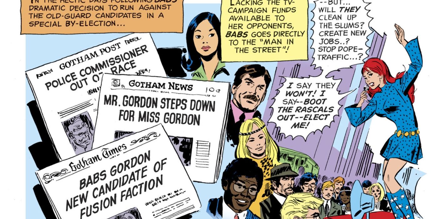 Batgirl Running For Congress DC