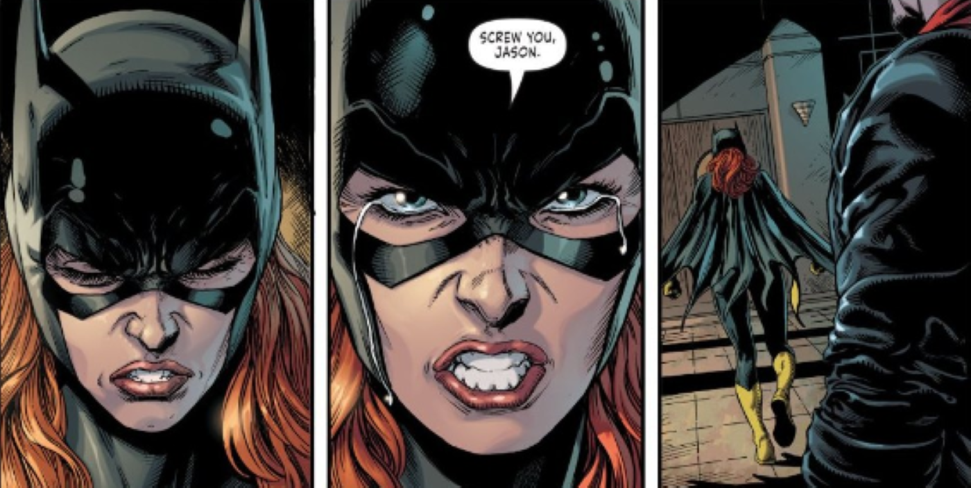 Batgirl saying 