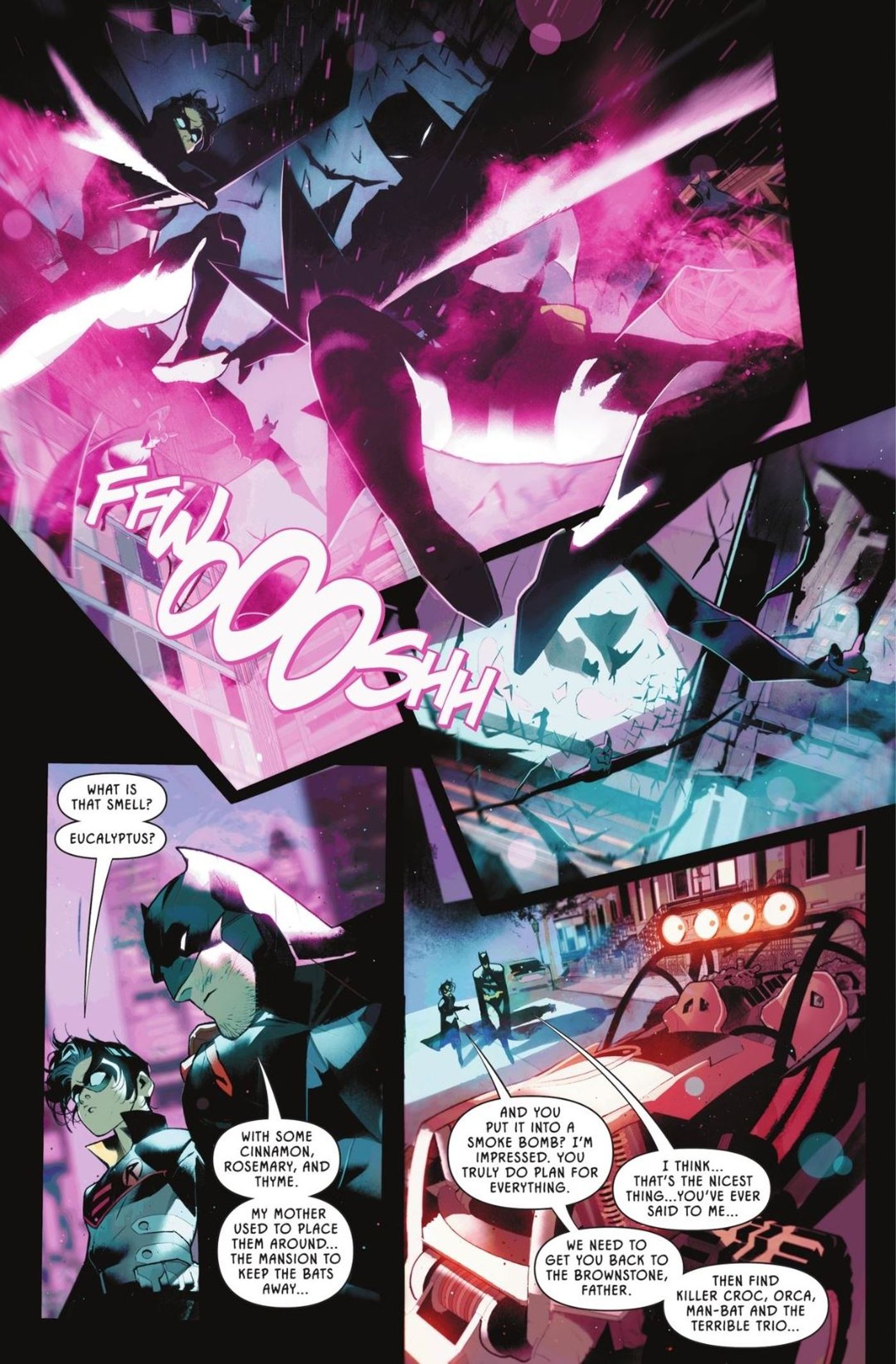 Batman and Bat-Friendly Smoke Bombs DC