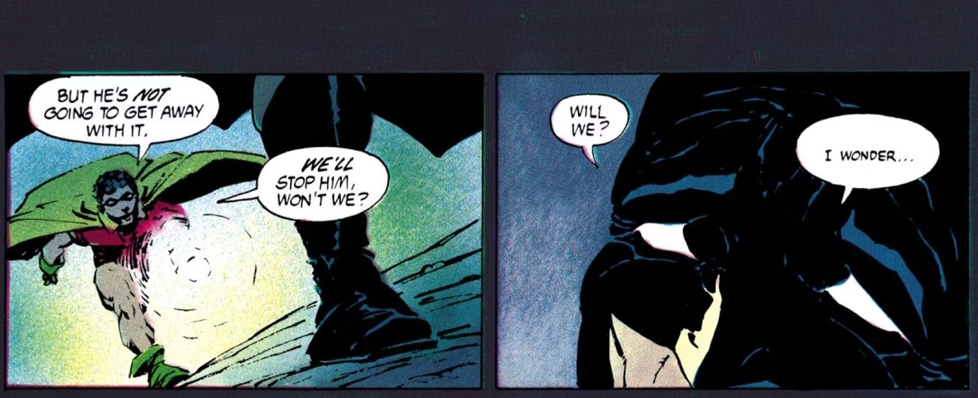 Batman Doubts He Can Succeed Against Blackfire