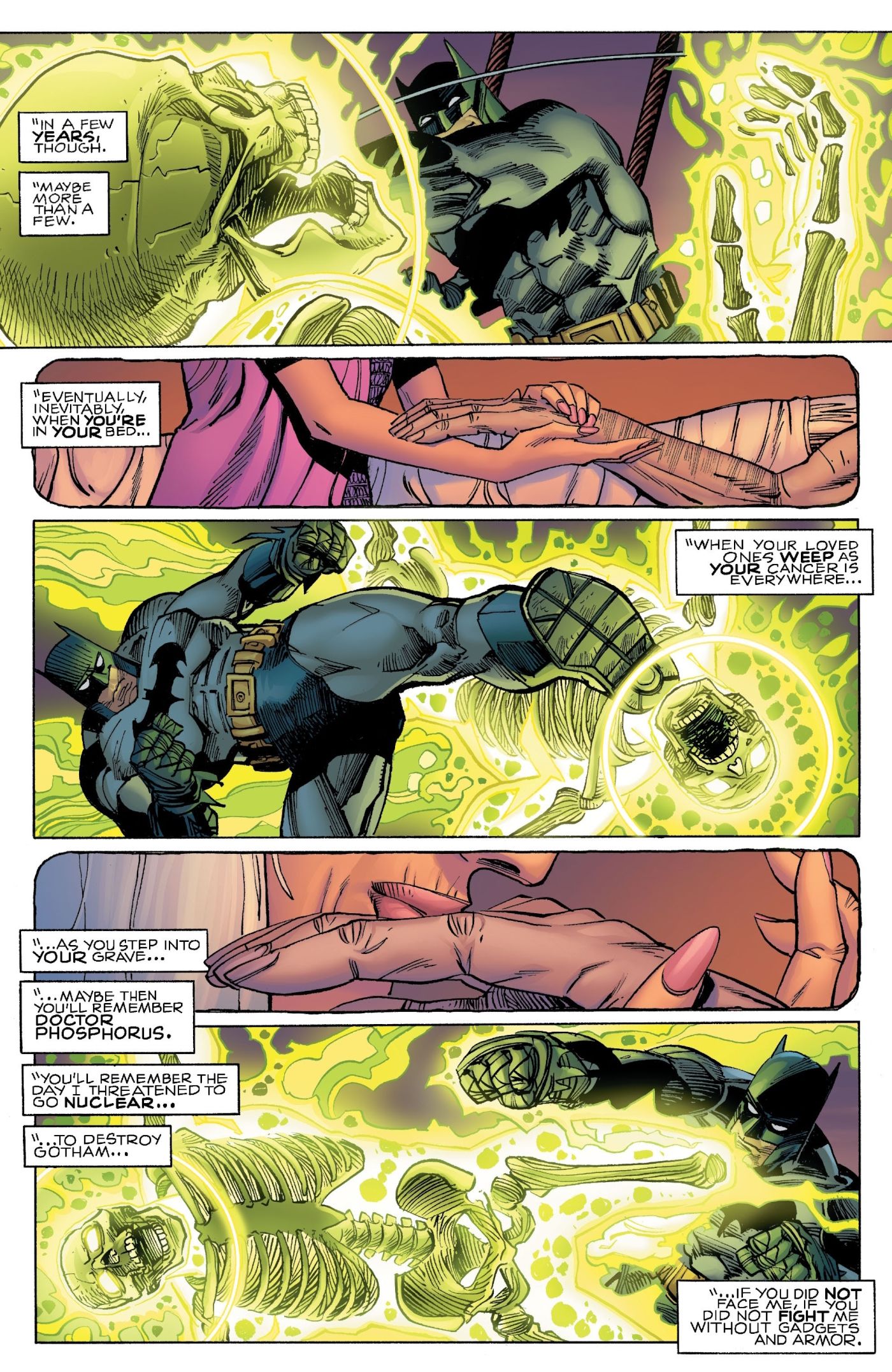 Batman Is Given Cancer By Dr Phosphorus