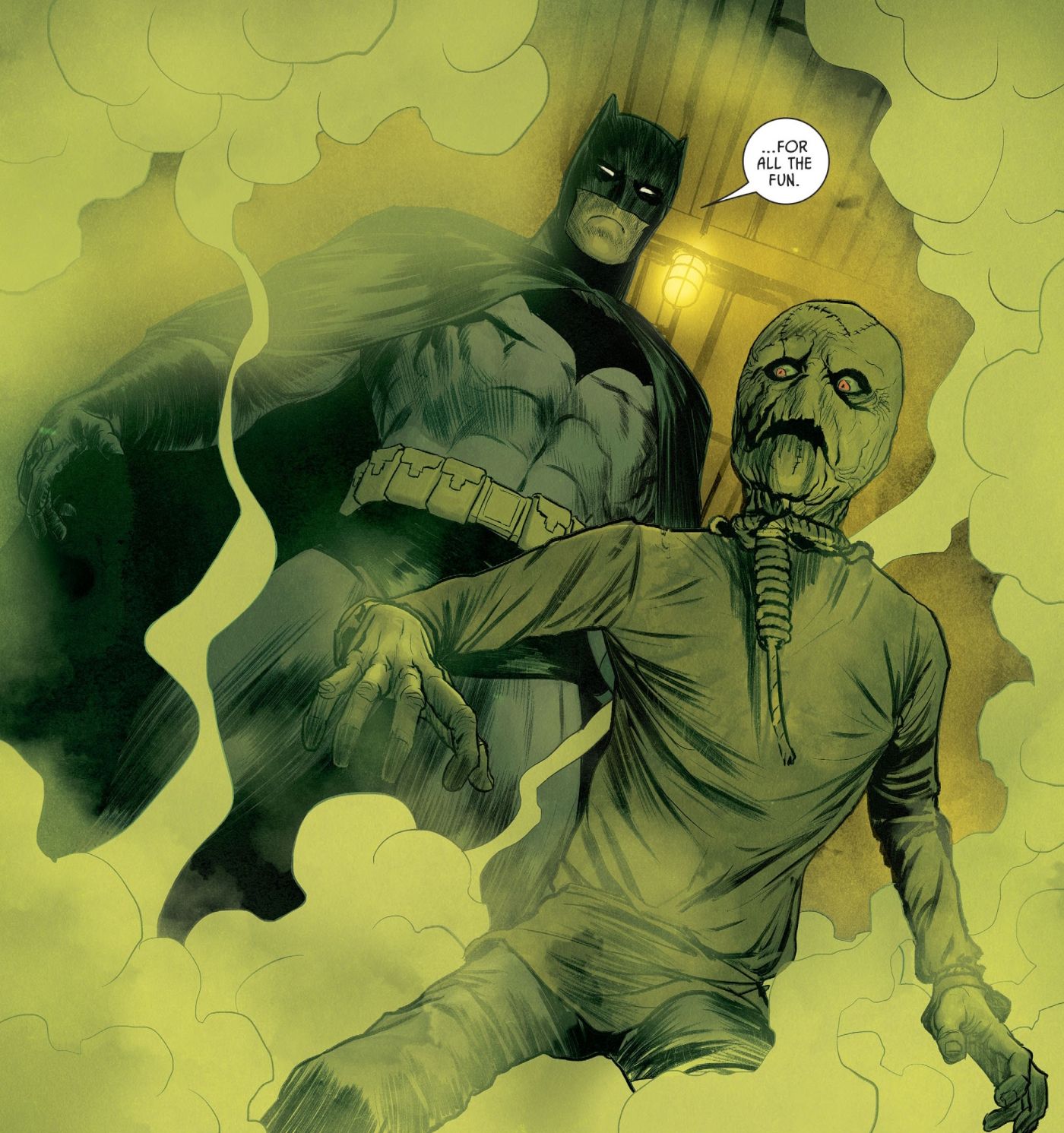 Batman Is Immune To Fear Toxin