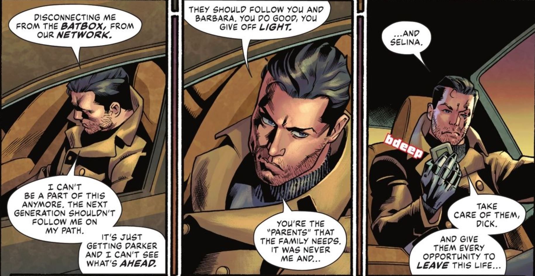 Batman Leaves Bat-Family to Nightwing and Oracle DC