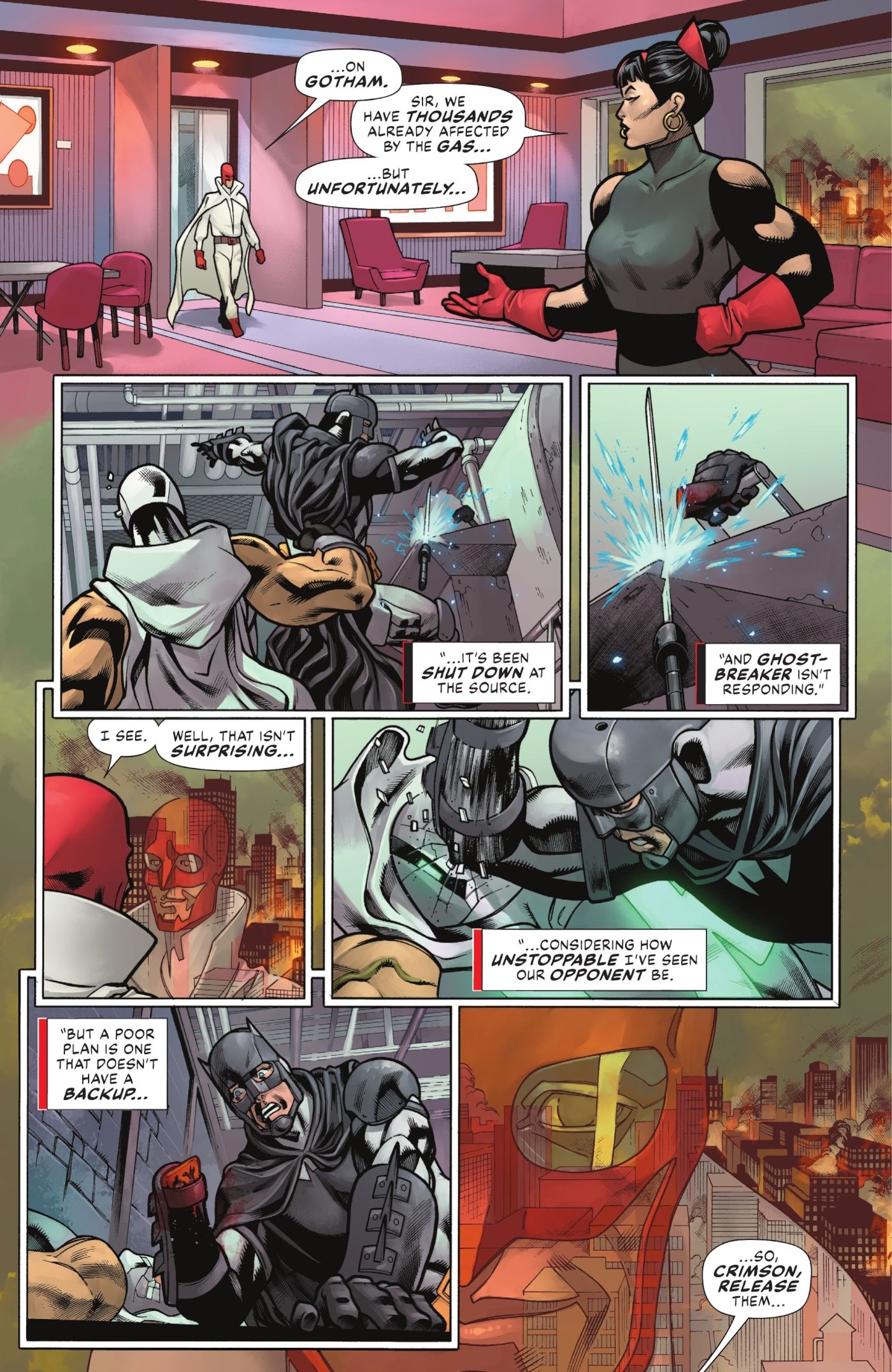 Batman Loses His Hand To Ghost-Breaker